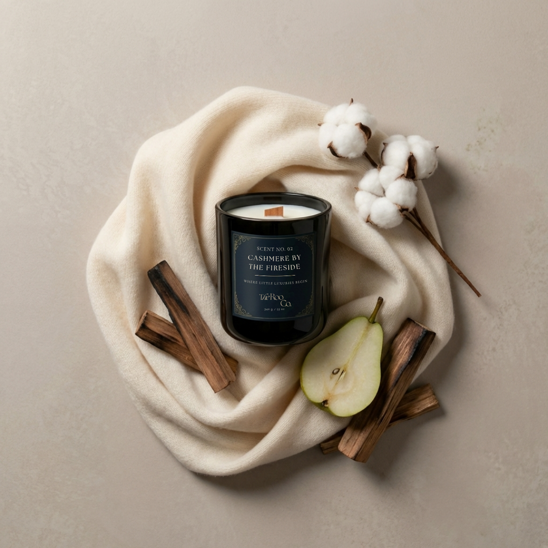 Cashmere by the Fireside Candle