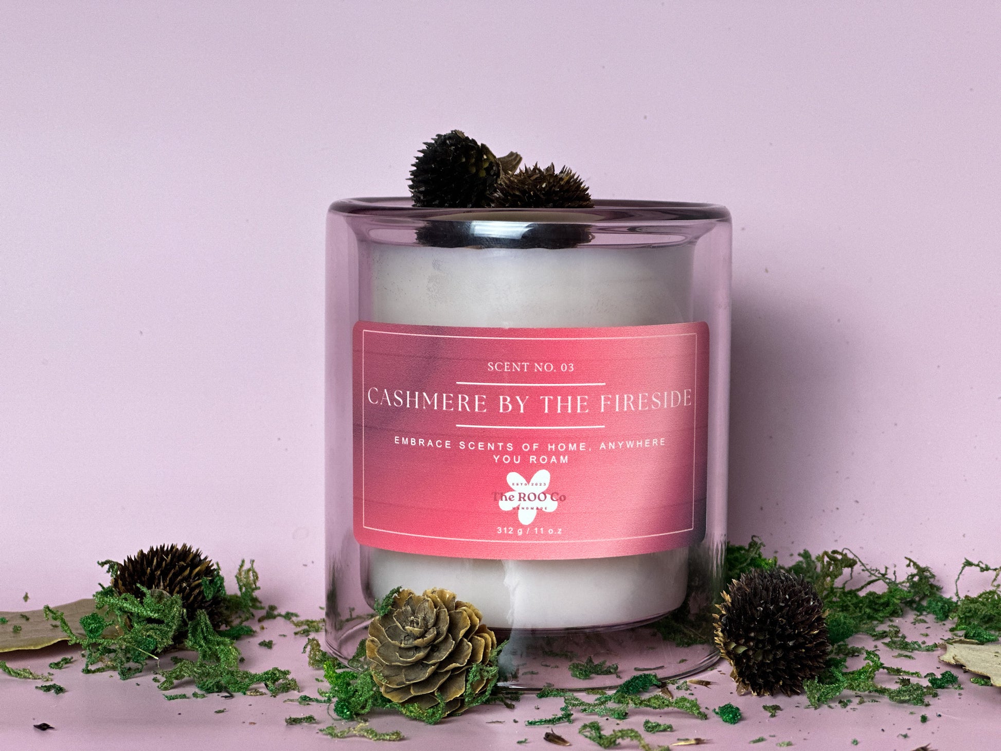 Relaxation and Comfort: Cashmere by the Fireside Luxury Candle