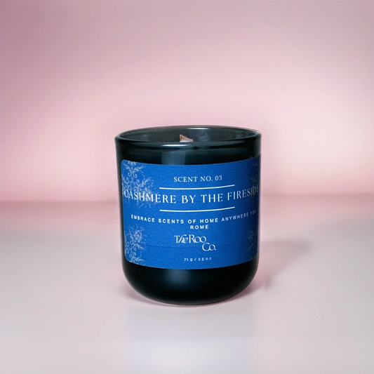 Cashmere Blanket in a Candle: Cashmere by the Fireside